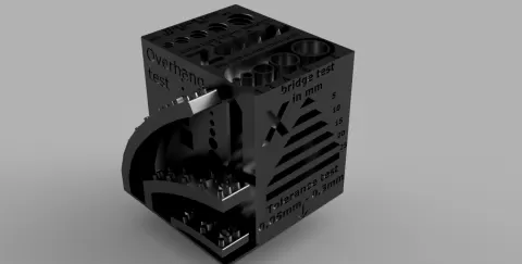 OLD VERSION! All-in-One Calibration Cube 40x40x40