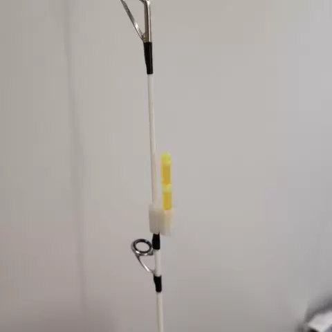 Fishing light holder
