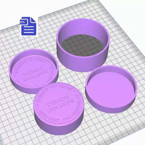 3pc Demon Innards Bath Bomb Mold - Magic Potion Label