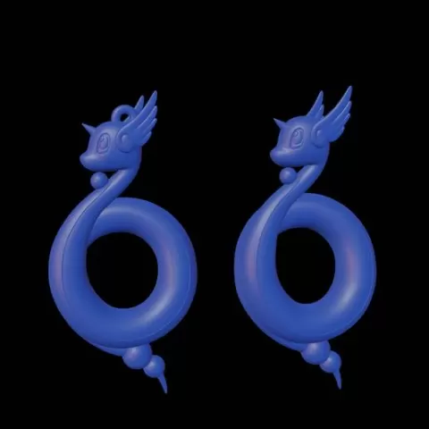 Dragonair earring / ornament
