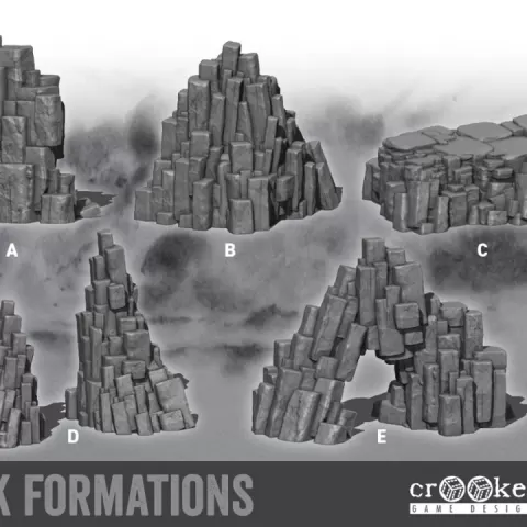 Rock Formations by Karl Perrotton