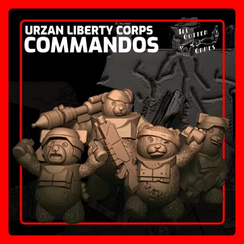 Urzan Liberty Corps: Commandos by Ill Gotten Games