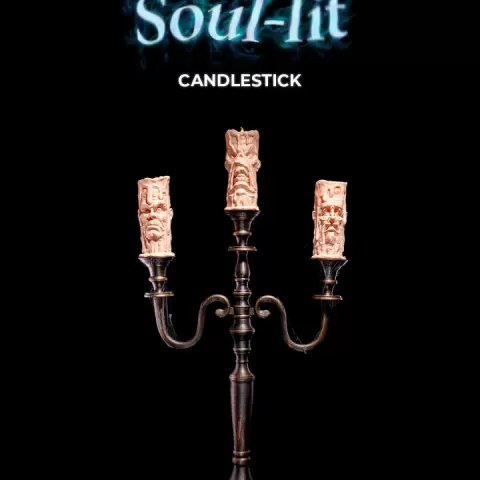 Soul-lit Candlestick by Stlflix