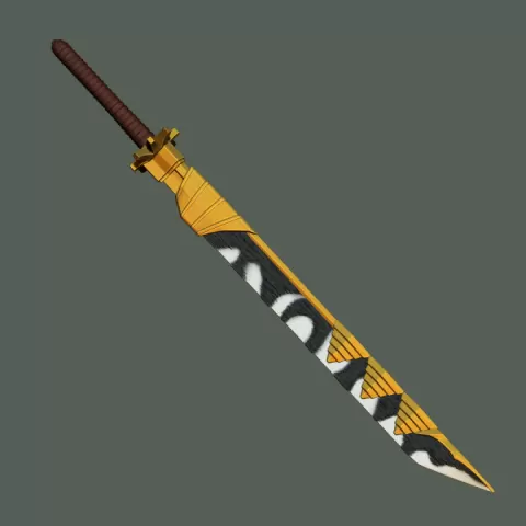 Si-fi Sword Weapon Cosplay by 3DpropsDesigns