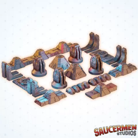 Alien Mining Tech by Saucermen Studios