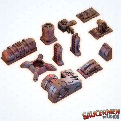 Mining Tech Scatter by Saucermen Studios