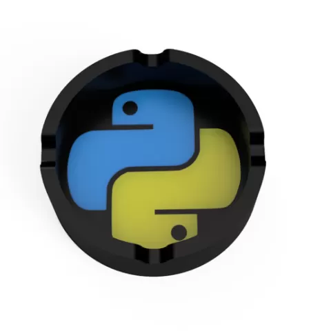 Python Logo 🐍 - Ashtray