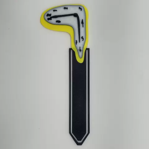 Melting Clock Bookmark - BatChips