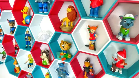 Shelf for Tonie figures / Regal für Tonie Figuren (Toniebox)