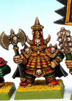 Fantasy Evil Dwarf Hero