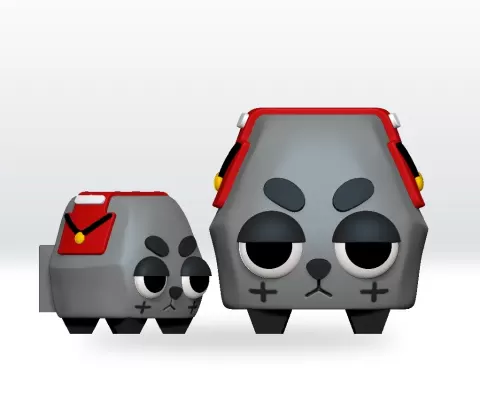Coal STL Dandy's World 3D STL Model Fanart STL file Fanart - FnFLab