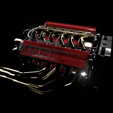 LSX V12 Engine