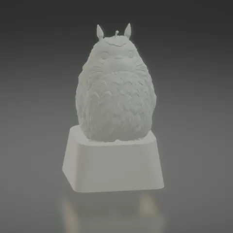 Totoro key cap