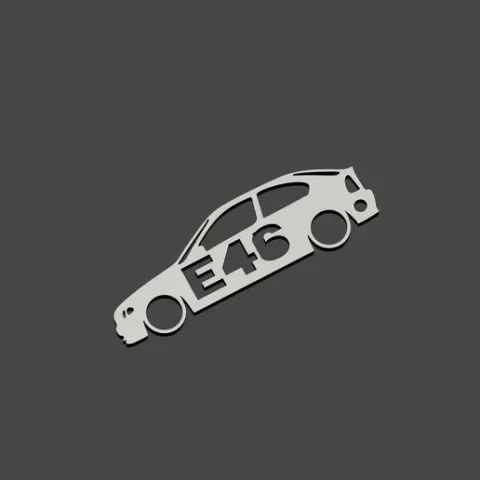 Bmw e46 compact keychain