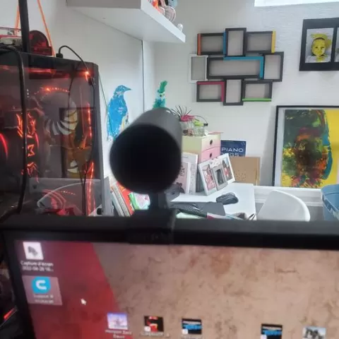 Oculus detector support