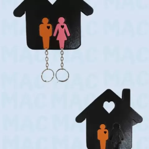 Key holder house