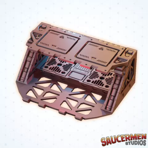Freight Elevator by Saucermen Studios
