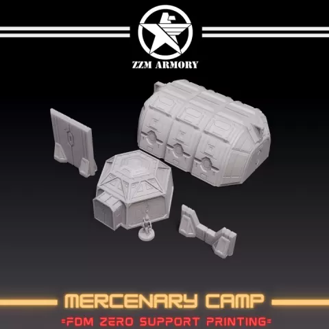 MERCENARY CAMP by ZZM ARMORY