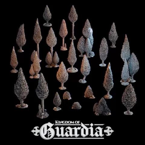 Trees - Kingdom of Guardia: The Trees of Guardia by Dalla Croce Studios