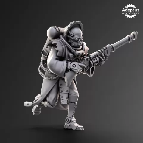 Techno Ranger (pose 3) by Adeptus Miniatures