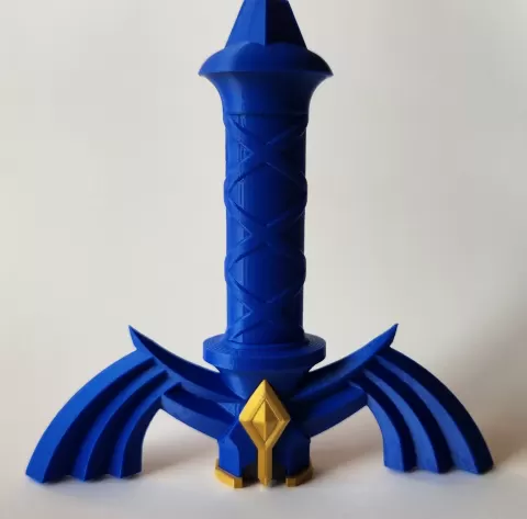 Telescoping Master Sword with replaceable blade