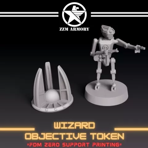 WIZARD OBJECTIVE TOKEN by ZZM ARMORY