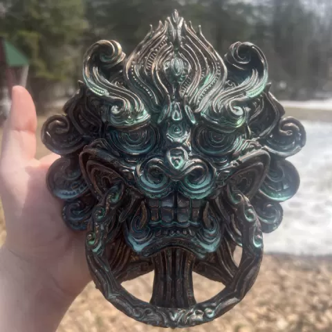 Oni Door knocker by Zane Rogers