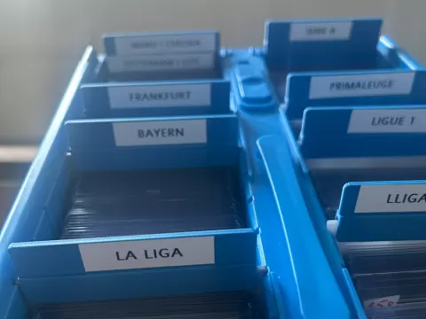 BCW Card Bin Partitions with 12mm Label Slot