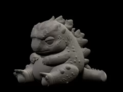 Godzilla Chibi Cute - MonsterZ