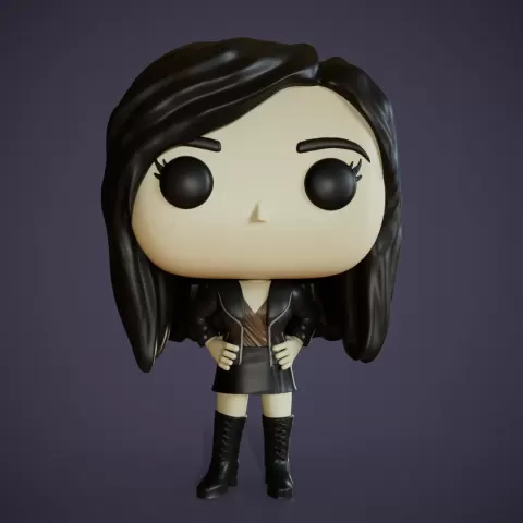 Funko Custom mujer - Axos3D