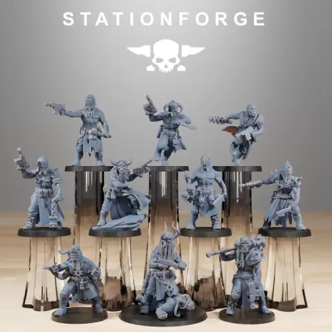 Corrupted Guard Sectarians by Station Forge