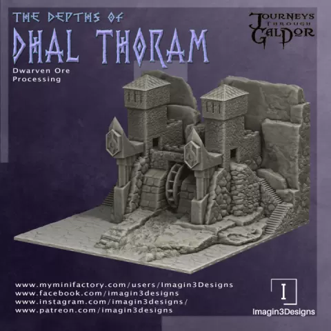 Dwarven Ore Processing by Imagin3Designs