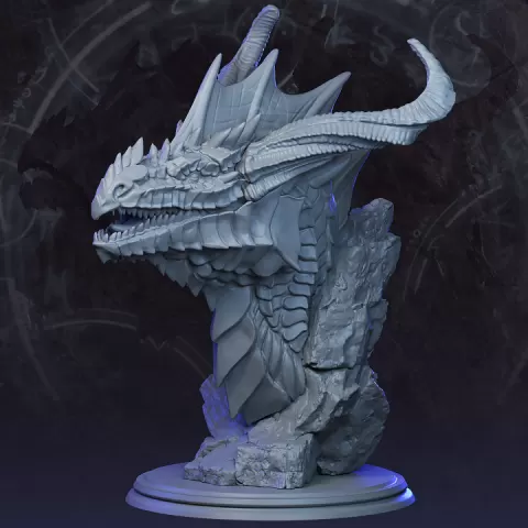 Dragon Bust by Sergeant Hammer