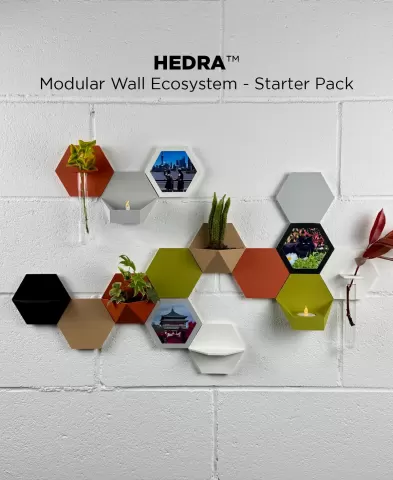 HEDRA, Modular Wall Ecosystem - Starter Pack