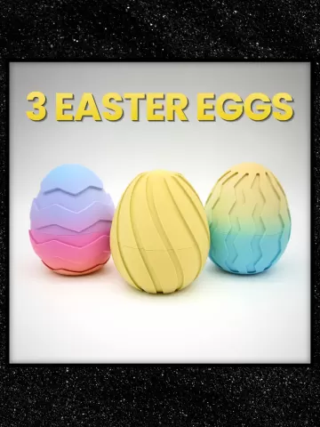 Patterned Easter Egg Collection