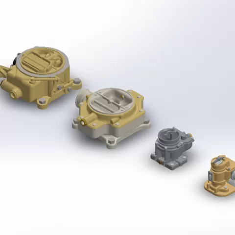 1/24 Scale Rochester Carburetor Bundle File Pack