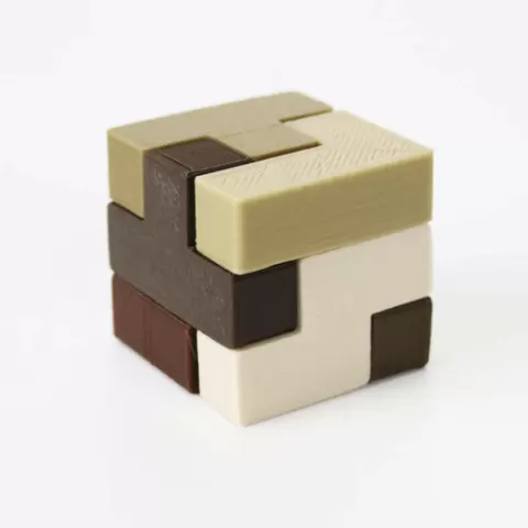 3D Cube Puzzle