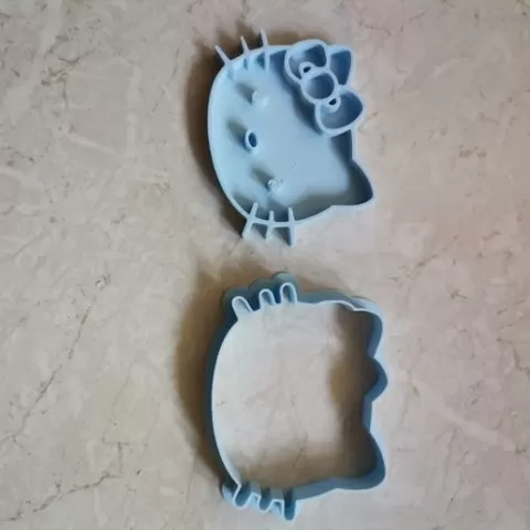 Hello kitty cookie cutter