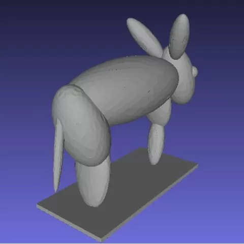 Constipated donkey
