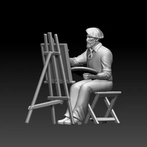 painter by Dmitry Tishchenkov