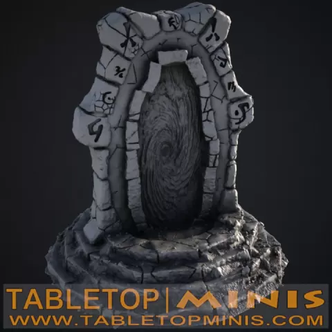 Old Stone Portal by TableTopMinis