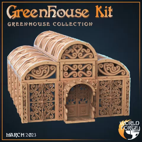 Shadowdale Greenhouse Kit by Embernell Studio