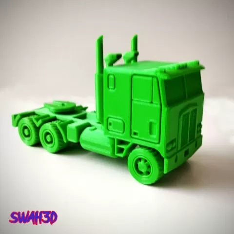TRUCK KENWORTH K100 SEMI-TRAILER TRACTOR (PRINT IN PLACE) by Petr
