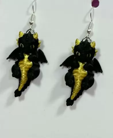 Cute Dragon Earrings