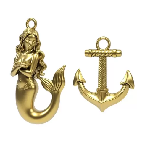 Marine pendants 3 - 3D Everything