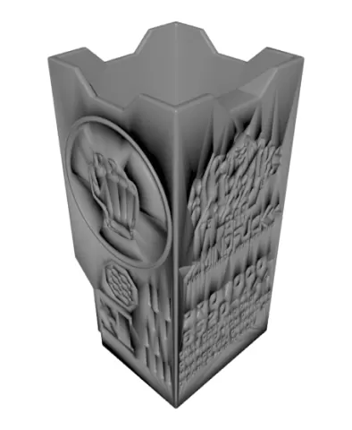 Cyberpunk Dice Tower