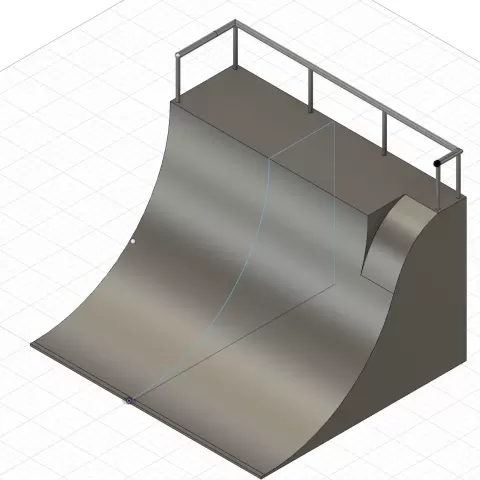 Skate ramp