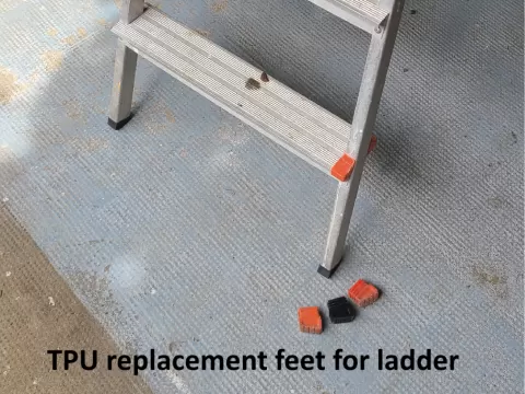 TPU Replacement feet for ladder