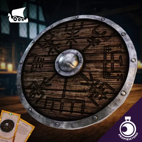 Viking Shield by Props&Beyond