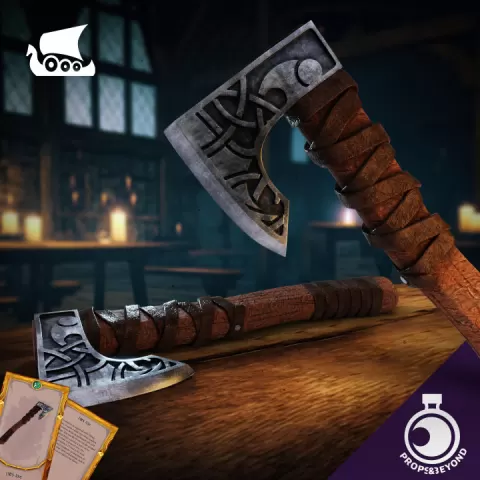 Viking Axe by Props&Beyond